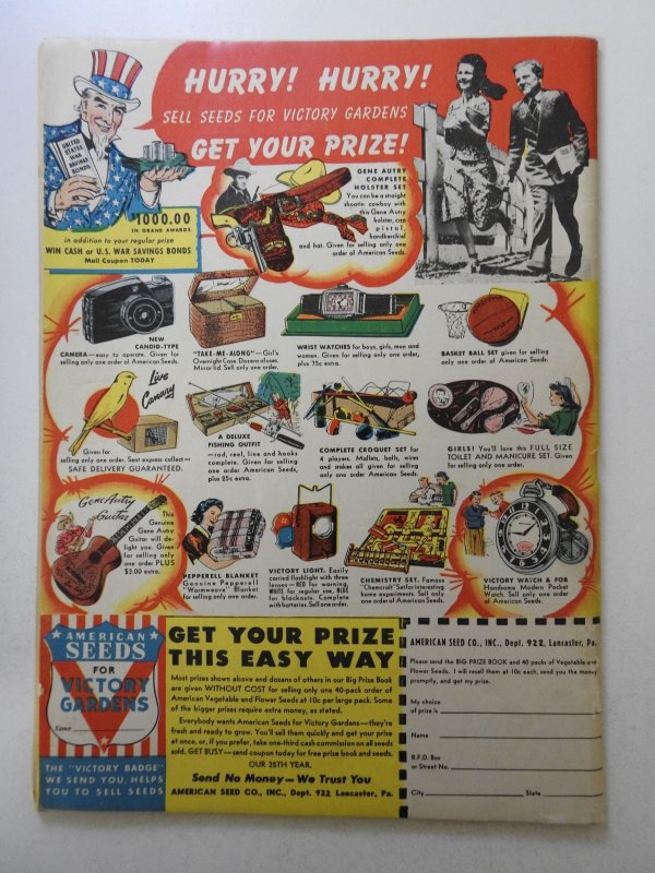 Sparkler Comics #20 (1943) Beautiful VG/Fine Condition!!