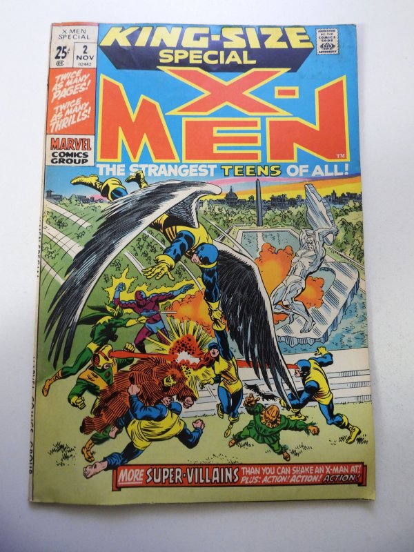 X-Men Annual #2 (1971) VG+ Condition