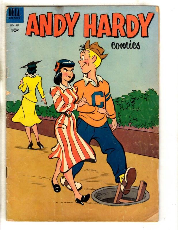 Four Color # 447 VG- Dell Golden Age Comic Book Andy Hardy Comics Cartoon JL18