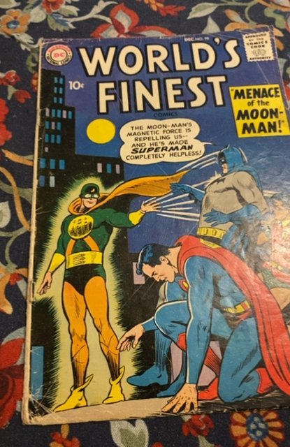 World's Finest Comics #98 (1958)menace of moon man