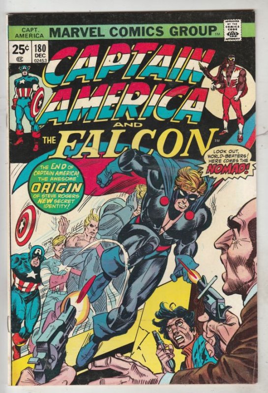 Captain America #180 (Dec-74) VF+ High-Grade Captain America