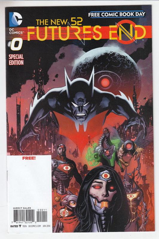 The New 52 Futures End DC Comics Unstamped NM- FCBD 2014