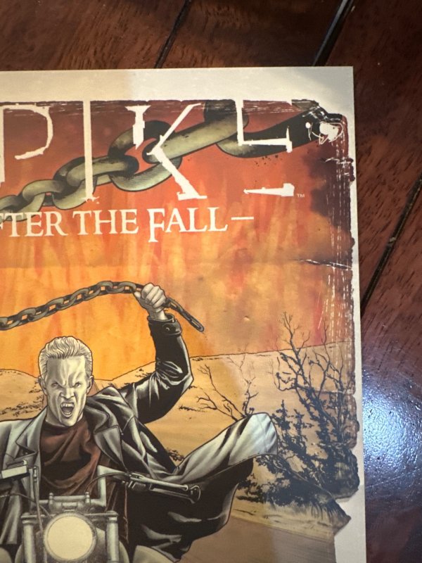 Spike: After the Fall #1 Motorcycle Cover (2008)