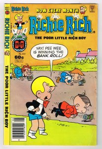 Richie Rich #217 (1982)   Harvey Comic 60Cent Comic