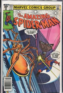 The Amazing Spider-Man #213 (1981) Spider-Man