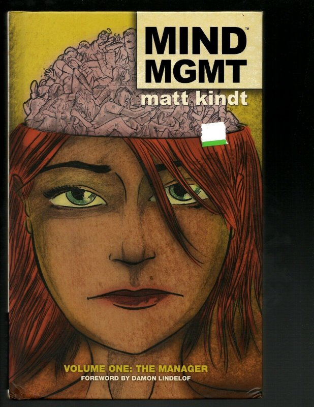 MIND MGMT Vol. # 1 The Manager Dark Horse Comic Book HARDCOVER Novel J402