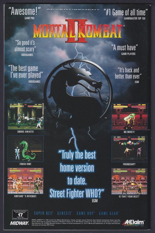 Midnight Sons Unlimited 8 (1995) VF/NM Man-Thing