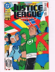 Justice League America #60 VF DC Comics Comic Book Green Lantern 1987 DE17