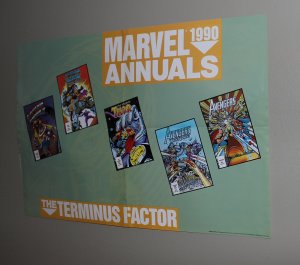 Marvel  Annuals Promo Poster / Avengers / 1990