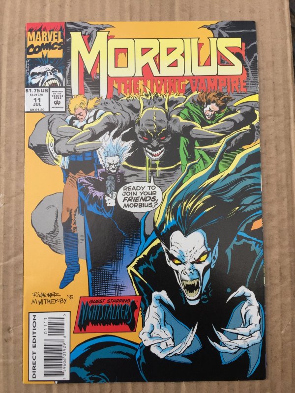 Morbius: The Living Vampire #11 (1993)