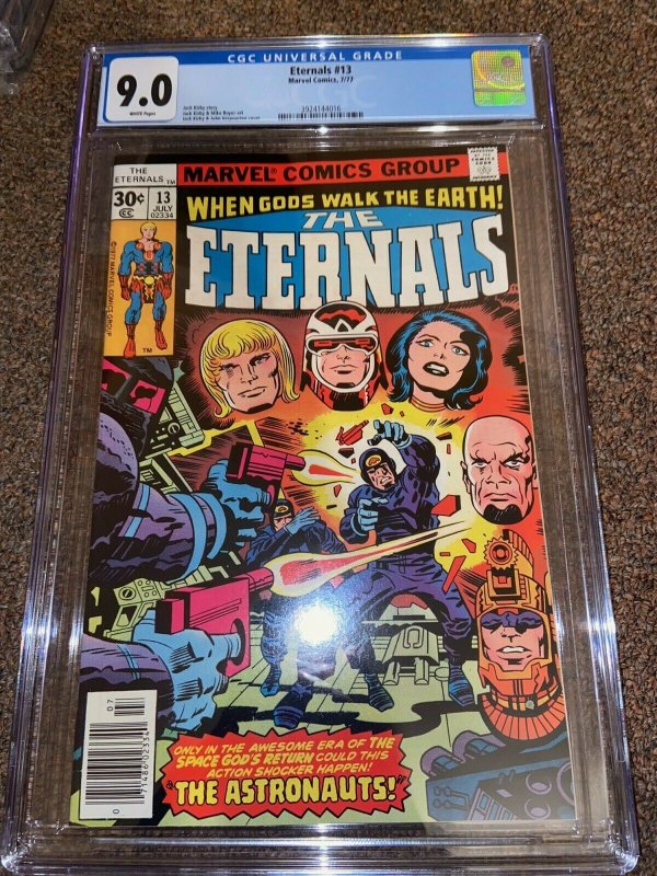 Eternals 13 1976 - Jack Kirby 1st Appearance of One Above All CGC Graded   | Comic Books - Modern Age, Marvel, Eternals / HipComic