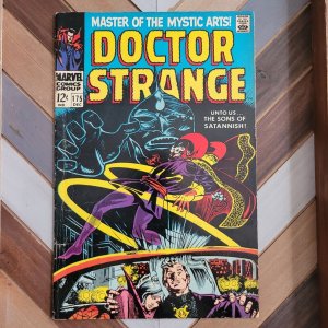 Doctor Strange #175 VG+ (Marvel 1968) 1st SONS of SATANNISH, 1st CLEA cover 