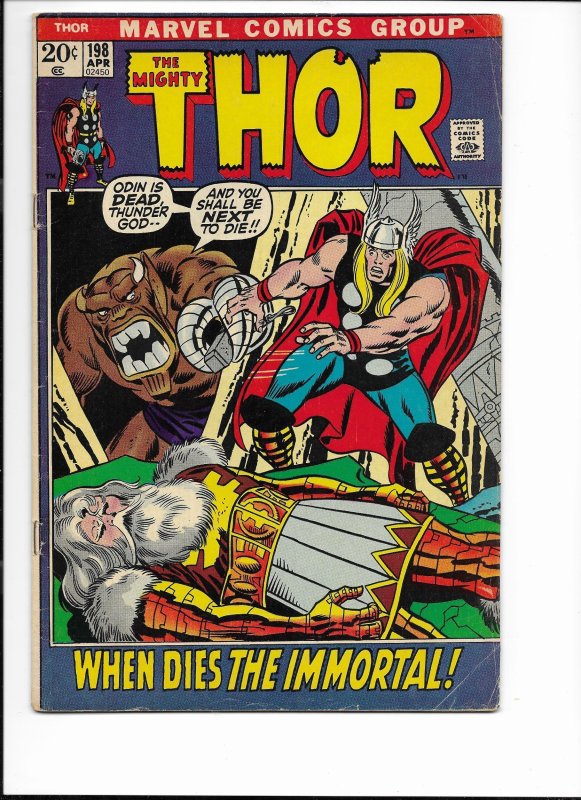 Thor #198  (1972)