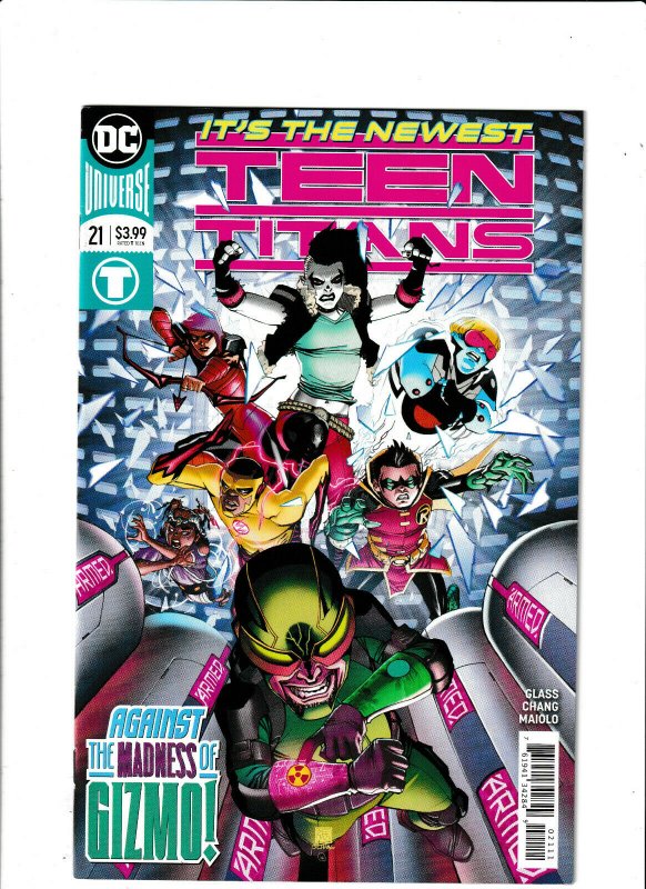 Teen Titans #21 NM- 9.2 DC Comics Damian Robin Crush Kid Flash