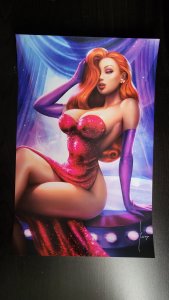 Sun Khamunaki Jessica Rabbit 11x17 Art Print SIGNED