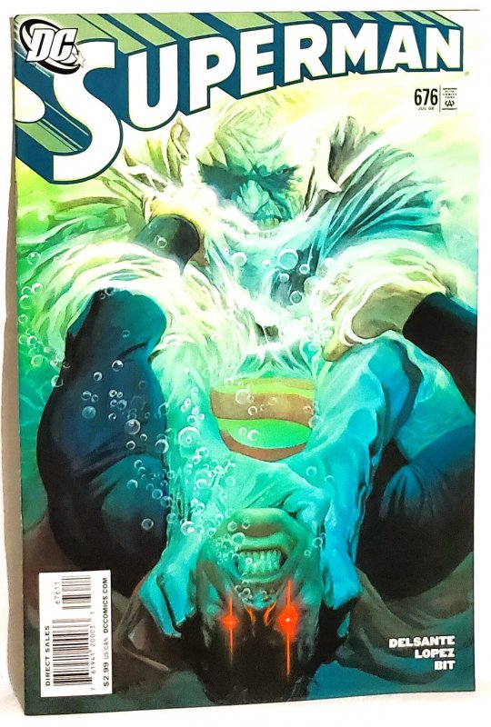 Superman #676 Alex Ross Cover (DC 2008)