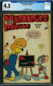 Marmaduke Mouse #3 (1946) CGC 4.5 VG+