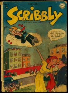 Scribbly Comics #3 1948- Sheldon Mayer cover- DC Comics POOR