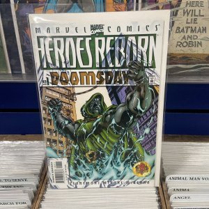 Marvel Comics Heroes Reborn Doomsday #1 Comic Book Dr Doom 2000