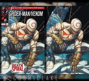 AMAZING SPIDERMAN VENOM DEATH SPIRAL #1 SUAYAN MEGACON VARIANT SET PRESALE 4/3☪
