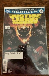 Justice League of America #14  Doug Mahnke Variant
