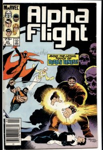 Alpha Flight #31 (1986) Alpha Flight