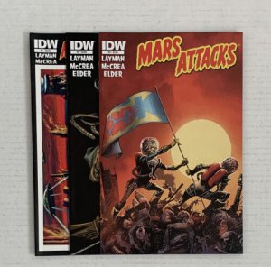 Mars Attacks #1-3 Lot Of 3 