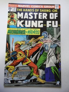 Master of Kung Fu #33 (1975) FN+ Condition