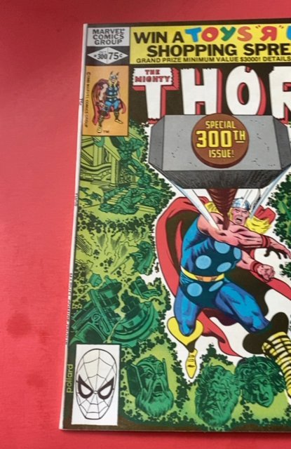 The Mighty Thor #300 Anniversary Edition, Origin Of Odin, Marvel 1980