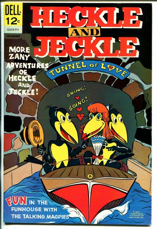 Heckle & Jeckle #3 1967-Dell-Dinky Duck-Gandy Goose-CBS TV cartoon-VF+