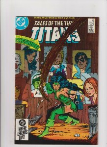 Tales of the Teen Titans #52 muy bien - 8 = 7.5 DC Comics 1985 Cyborg Nightwing Starfire 