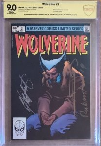 Wolverine #3 (1982) Signed by Frank Miller, Chris Claremont & Joe Rubinstein