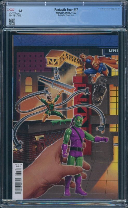 Fantastic Four #47 CGC 9.8 Beyond Amazing Wraparound Spider-Man Variant 2022