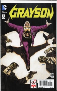 Grayson #9 Variant Cover (2015) Grayson