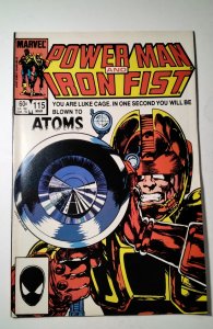 Power Man and Iron Fist #115 (1985) Marvel Comic Book J746
