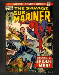 Sub-Mariner #69 Spider-Man!