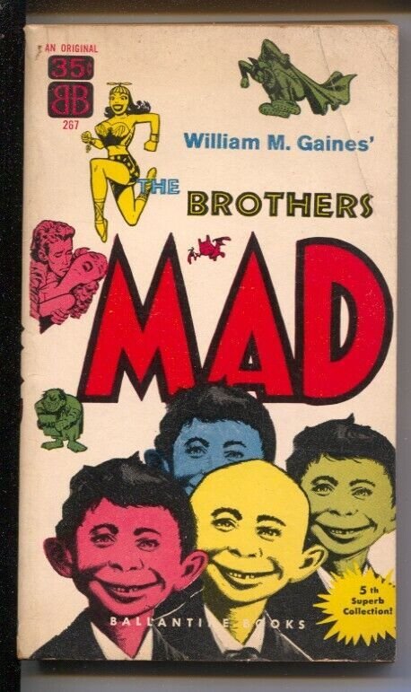 Brothers Mad #267 1955-Ballentine-EC Comics-Wally Wood-Bill Elder-Jack Davis-...