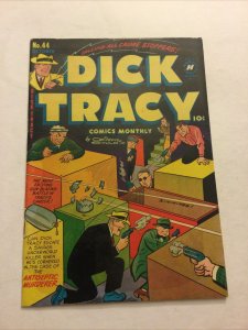 Dick Tracy Comics Monthly 44 Vg Very Good 4.0 Harvey Comics