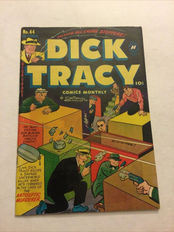 Dick Tracy Comics Monthly 44 Vg Very Good 4.0 Harvey Comics