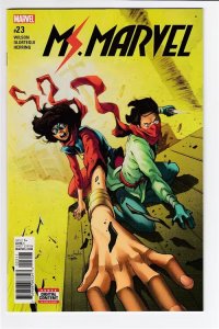 MS MARVEL (2015 MARVEL) #23 CVR A VALERIO SCHITI