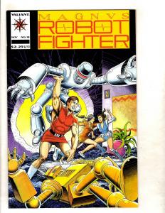 Magnus Robot Fighter # 18 NM Valiant Comic Book Rai Bloodshot Unity MR6