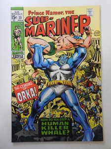 Sub-Mariner #23 (1970) FN/VF Condition! First appearance of Orka!
