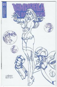 Vampirella The Dark Powers # 1 Linsner 1:21 Variant Dynamite NM