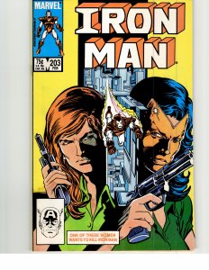 Iron Man #203 (1986) Iron Man