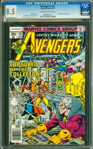 Avengers #174 CGC Graded 8.5 Captain Marvel appearance.