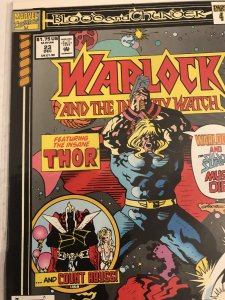 WARLOCK and the INFINITY WATCH #23 : Marvel 12/93 NM-; THOR x-over