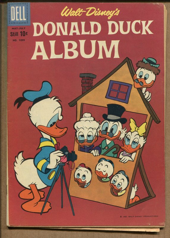 Four-Color Donald Duck Album #1099 - Walt Disney - 1960 (Grade 6.0)