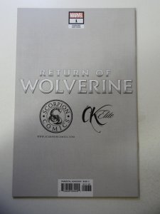 Return of Wolverine #1 Variant Edition NM- Condition