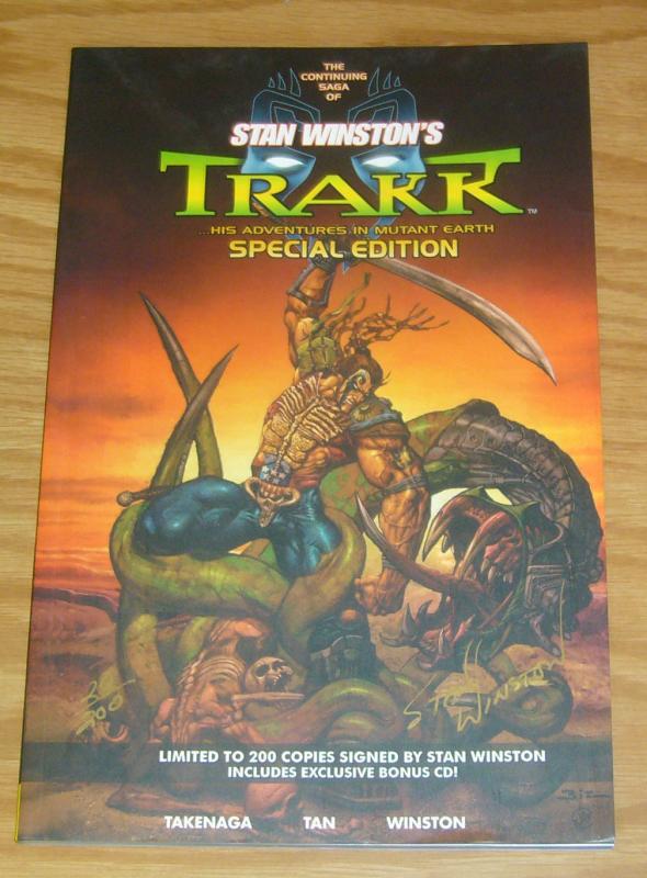 Stan Winston's Trakk: Monster Hunter TPB VF/NM signed by stan winston (#20/200) 