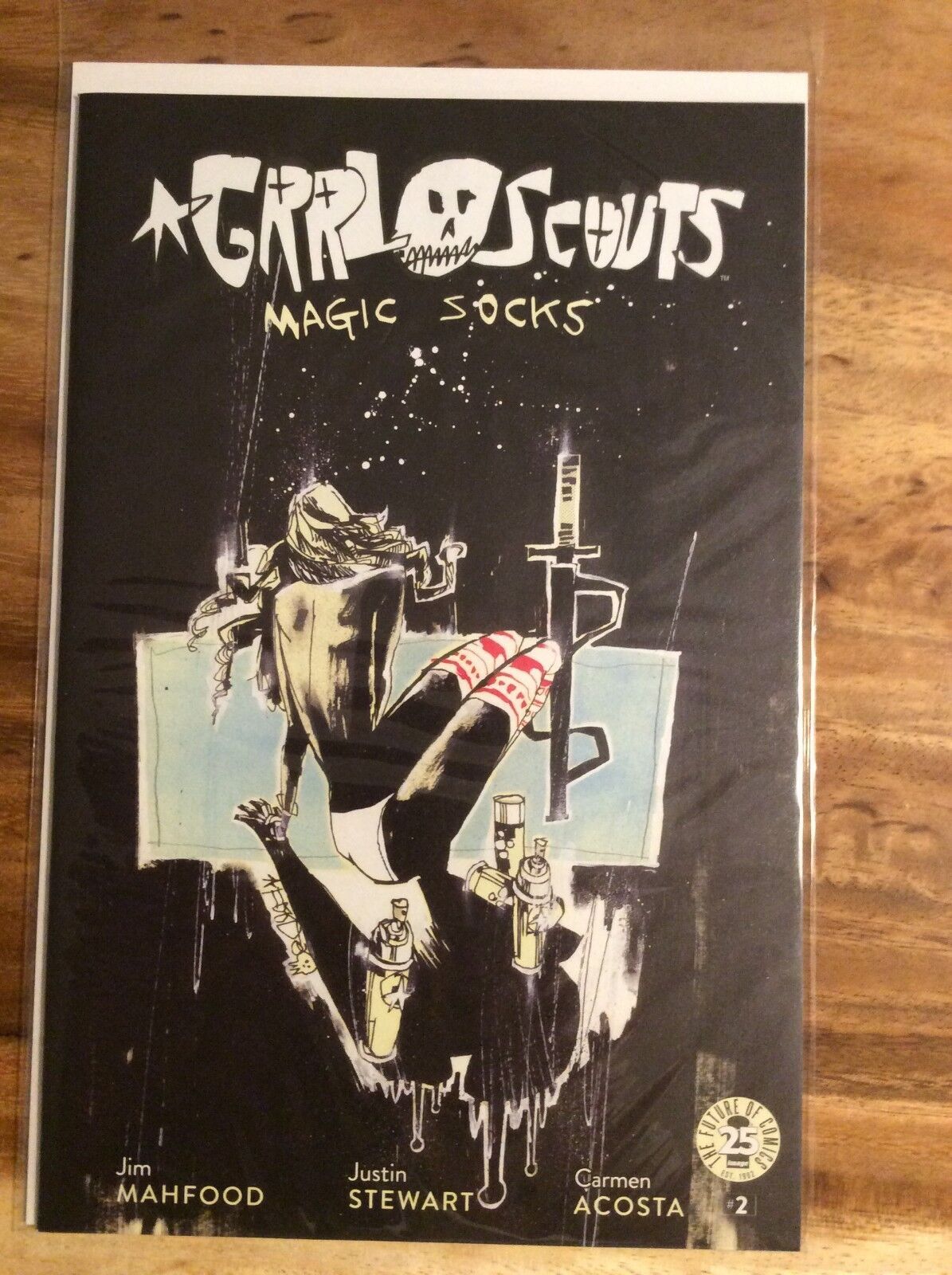 Grrl Scouts Magic Socks Comic Books Mahfood 1 2 3 4 Blindbox Variant